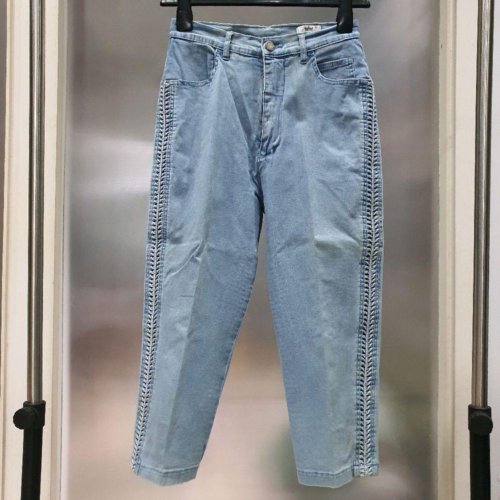 AH celana jeans panjang 7/8 wanita lafeinier jeans prelove second preloved bawahan cewek