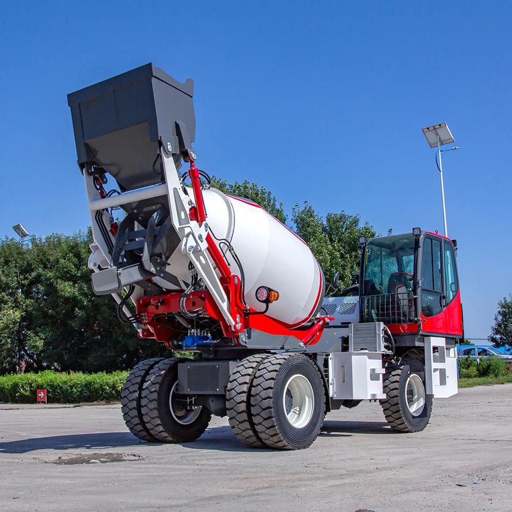 YG Customized Medium Sized Concrete Mixer Truck 5m3 New Concrete Mixer Trucks Volumetric Self Loadin