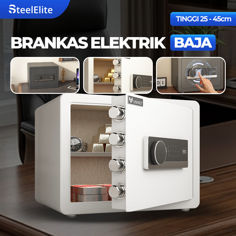 UNINET Brankas Uang Dan Emas Safety Box Brankas Dokumen Brankas