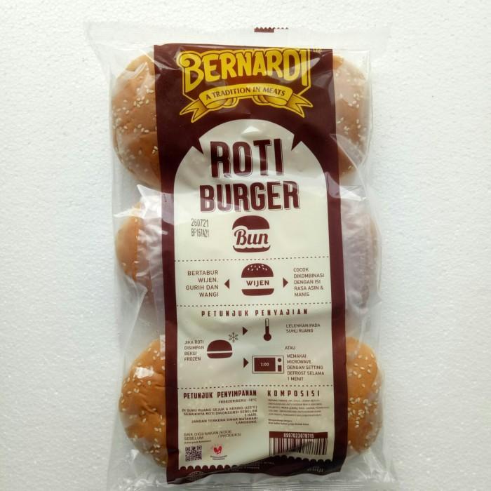 BERNARDI ROTI BUN WIJEN 6PCS / ROTI BURGER BESAR WIJEN SURABAYA SURABAYA