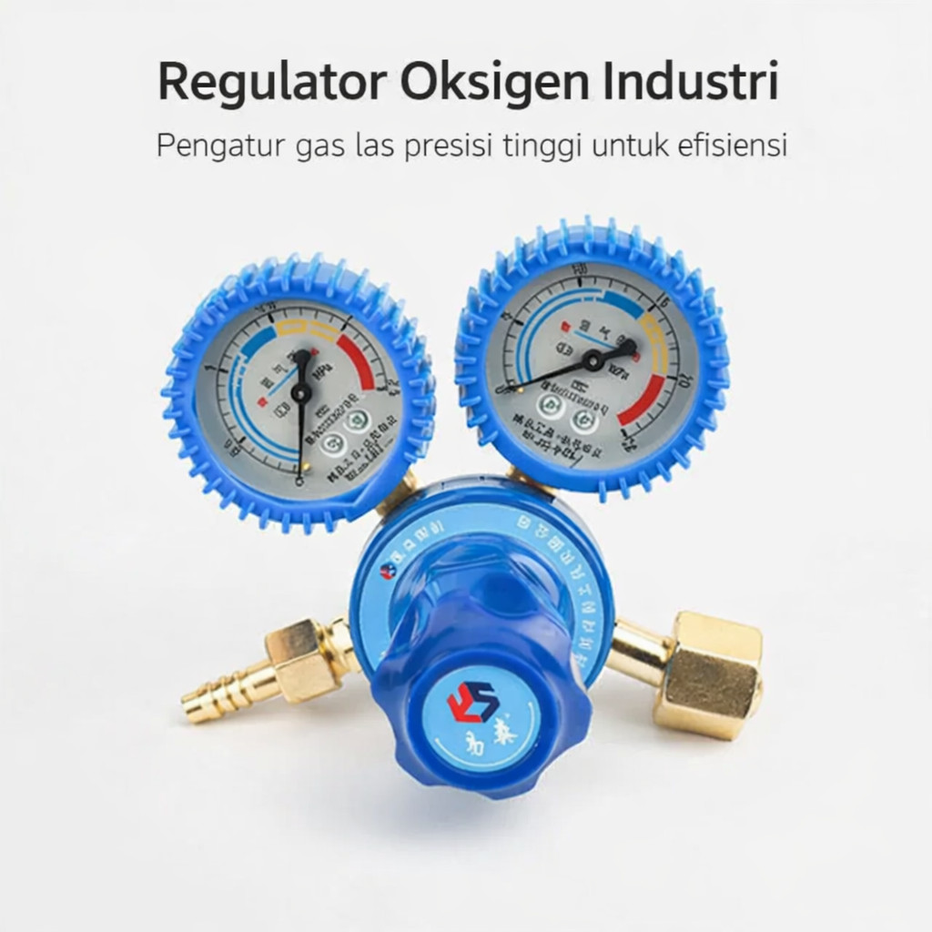 Regulator Oksigen Tekanan Tinggi Alat Pengatur Gas Las Berkualitas Tinggi Awet Dan Tahan Lama