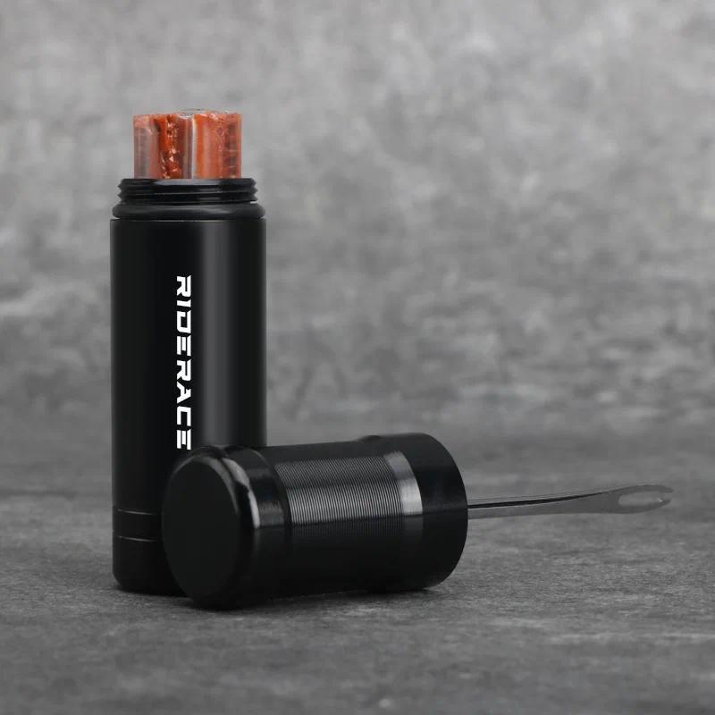 Set Alat Perbaikan Ban Sepeda, Perbaikan Tanpa Lem, Strip Karet, Kit Perbaikan Ban Tubeless Sepeda M