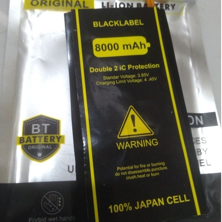 Samsung EB-BN965ABU Battery Batre Baterai Samsung Galaxy Note 9  Double Power 8000mAh 2 iC Protectio