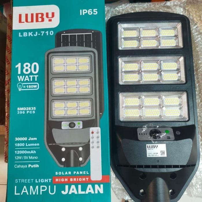 Lampu Jalan LUBY / PJU SOLAR / LAMPU SOROT SOLAR LBKJ-710 - 180W 240W - 180W
