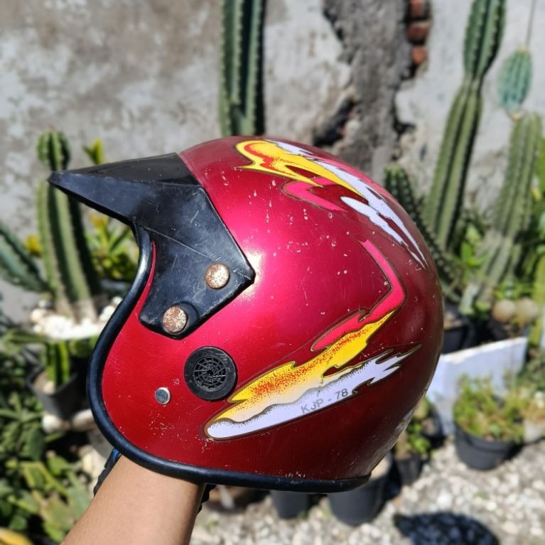 •Helm KJP 78 Vintage Jadul Retro•