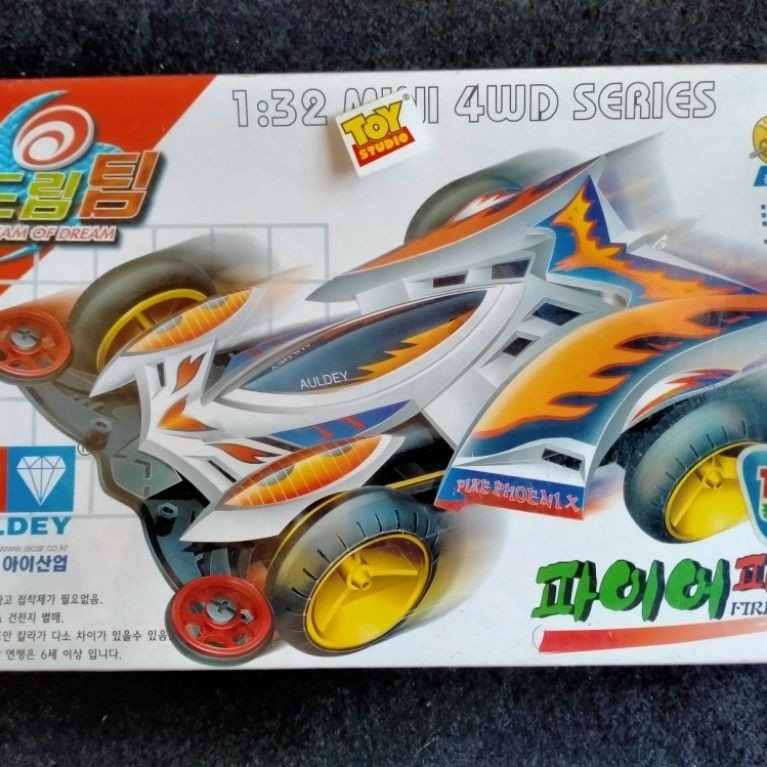Mini 4WD Auldey korea Team of Dream " Fire Phoenix "