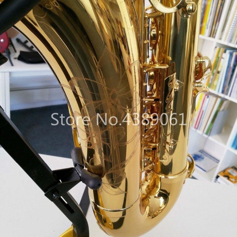 JUPITER JTS-1187 Brass Bb Tenor Saxophone High Quality Gold Lacquer Musical Instrument Brand Sax