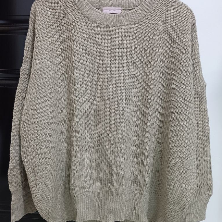 Sweater Rajut Oversize Justone LD 150cm