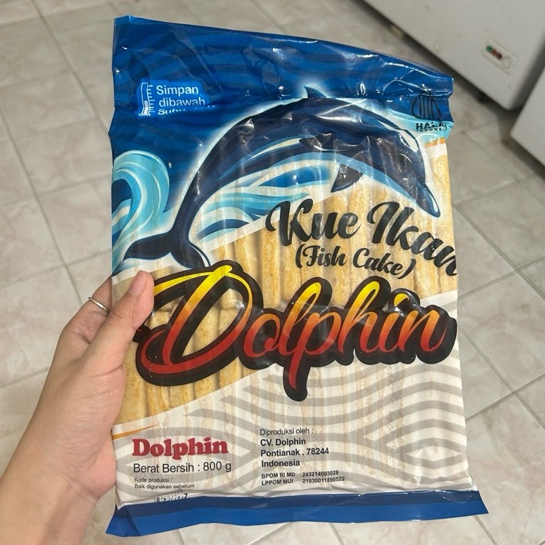 Dolphin Fish Cake 800gr Hekeng Ikan