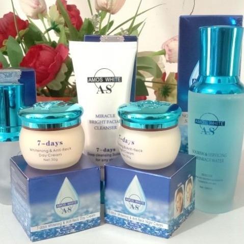 Amos White Paket ori