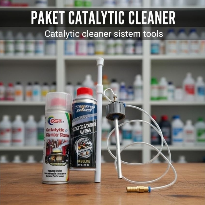 Wds- Catalytic Converter Cleaner Tools - Paket Lengkap Pembersih Catalytic Cleaner