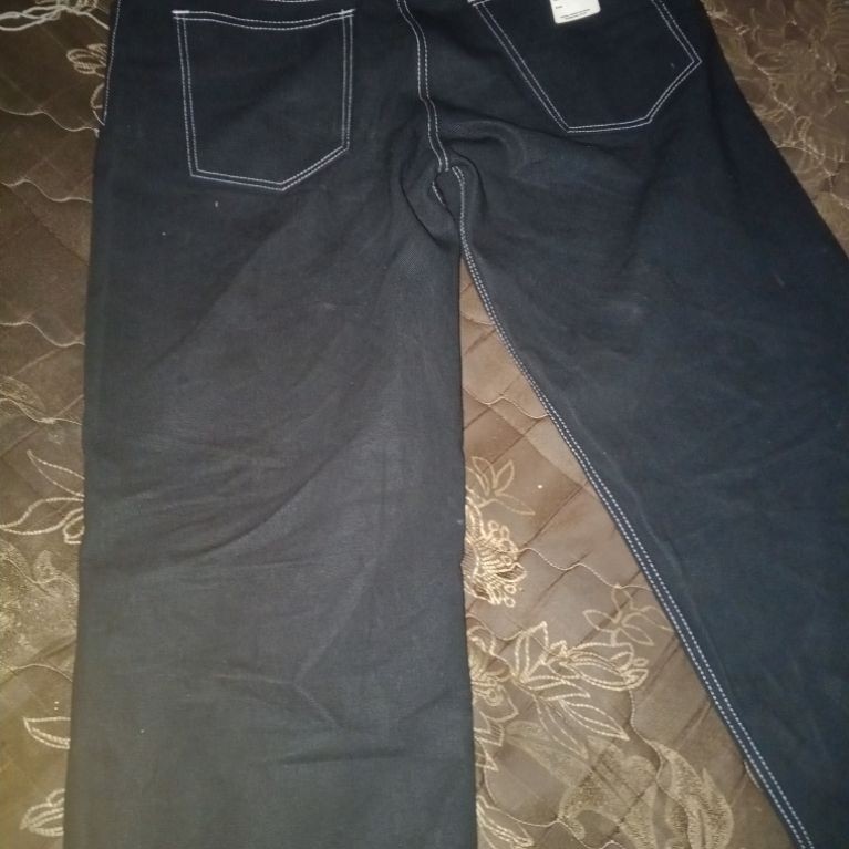 raw denim baggy