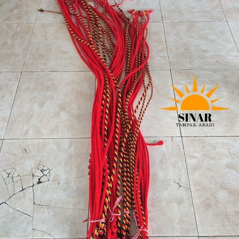 KELUH KALUNG TALI TUNTUN BUAT SAPI, KAMBING, KERBAU, WARNA WARNI DAN LEMBUT