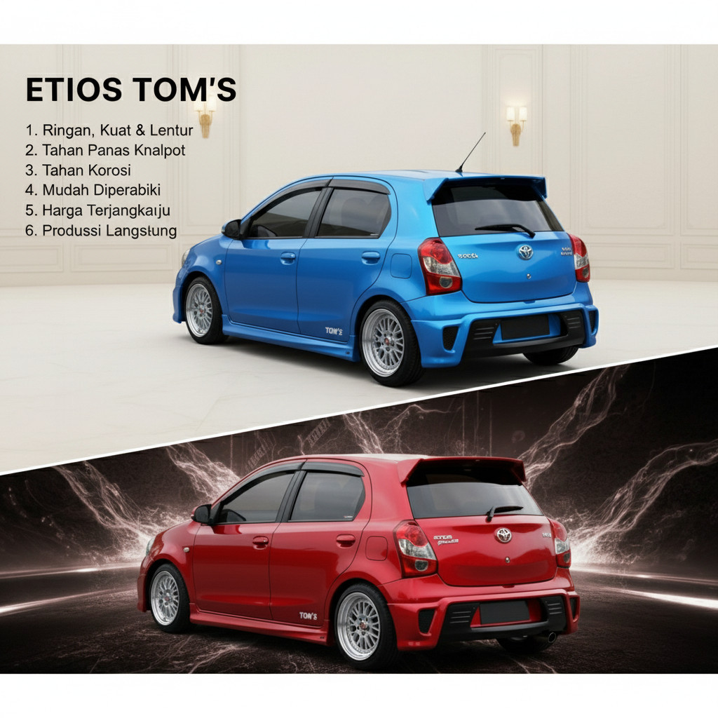 bodykit Etios toms BODY KIT TOYOTA ETIOS body kit etios