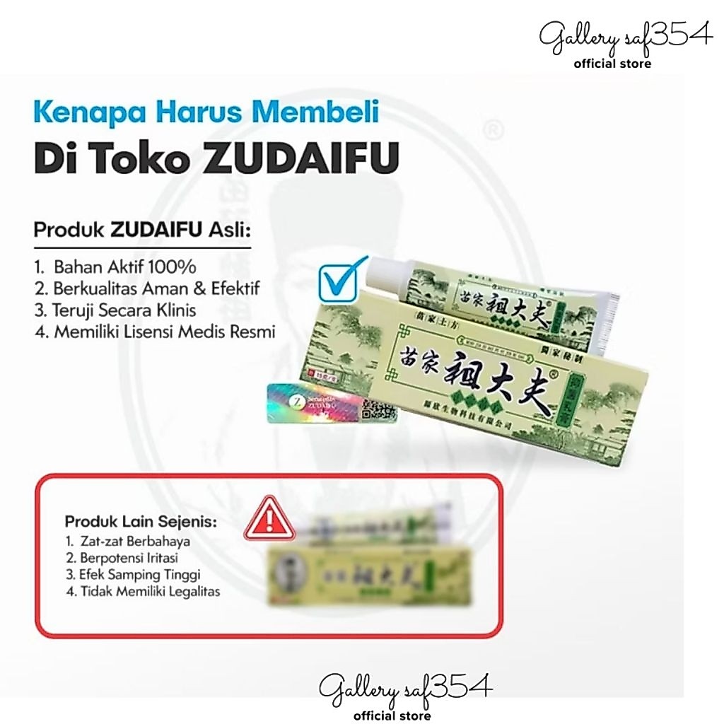 Zudaifu Indonesia Salep Herbal Kulit -15gr