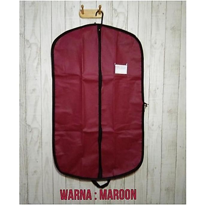 Cover Jas / Sarung Jas Merah Maroon (Bahan Tebal)
