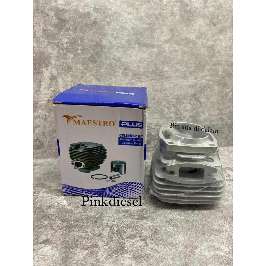 LEMUSHOP Cyilinder Blok/Buring Chainsaw Maestro TYPE 5800 6800 Original MAESTRO