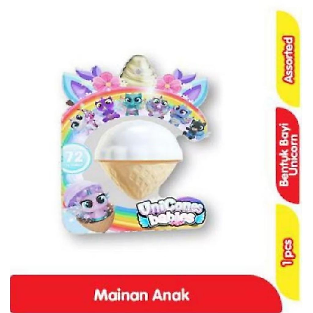 UNICONES BABIES ORIGINAL Emco Mainan Anak Unicones Babies Assorted surprise unicorns bebies bayi uni