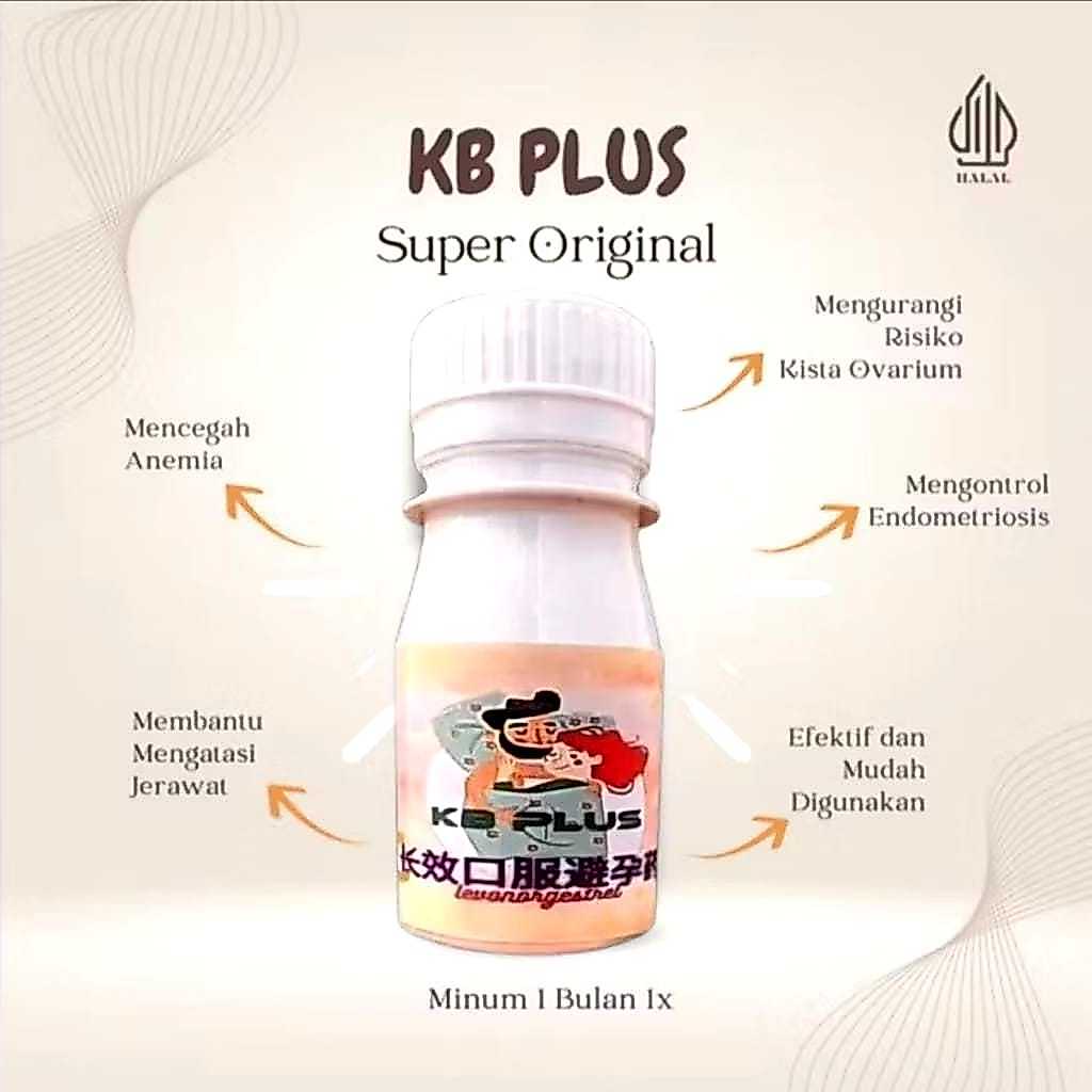 KPS KB Plus Super 3 Kapsul - Melancarkan Haid, Aman, dan Halal