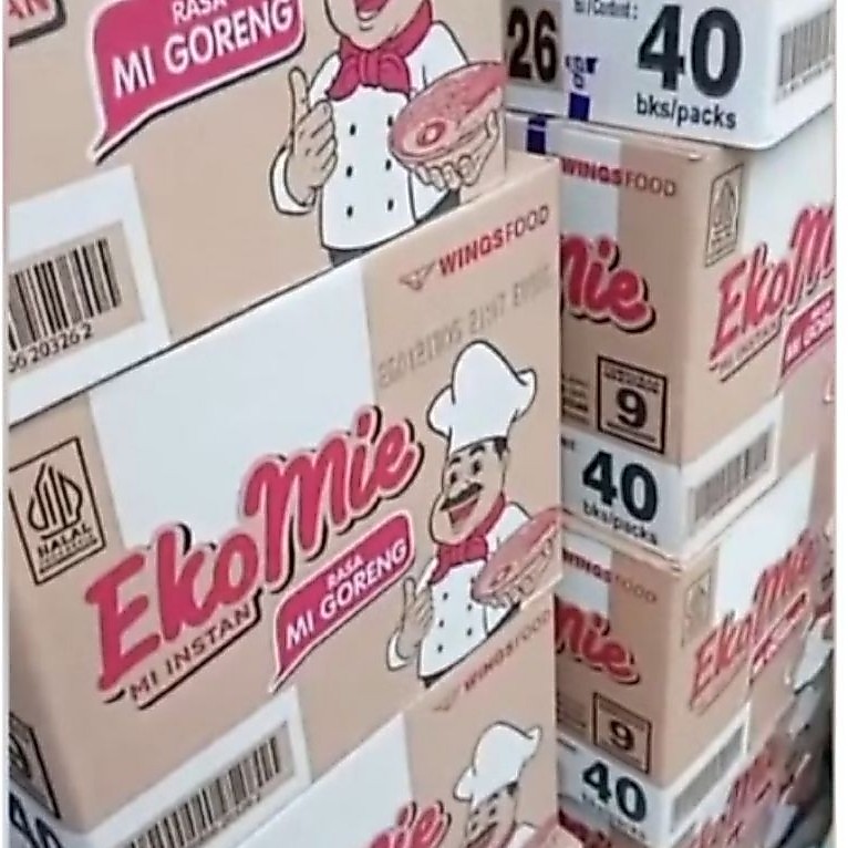 Mie Goreng Eko 1 Dus 40 Pcs Expayed September 2026