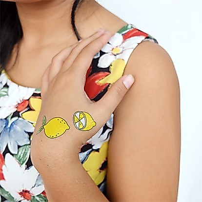 POTATOO LEMON Temporary Tatto Sticker