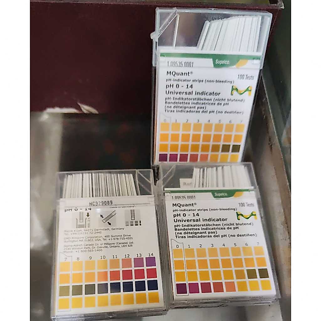 indikator PH indicator universal kertas ph lakmus merck ori 100 pcs
