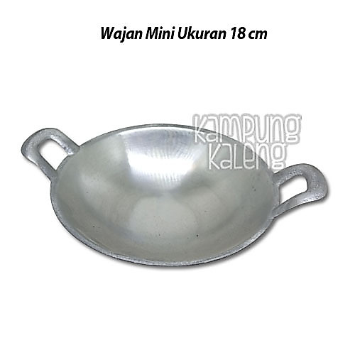 Wajan Mini Aluminium Ukuran 18 cm