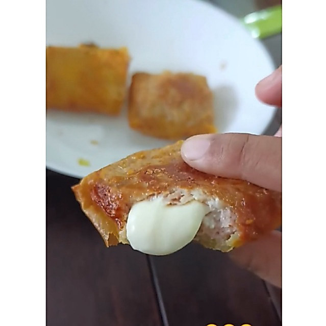 Dimsum Goreng Keju Lumer Viral Frozen Homemade Chilli Oil Mayones