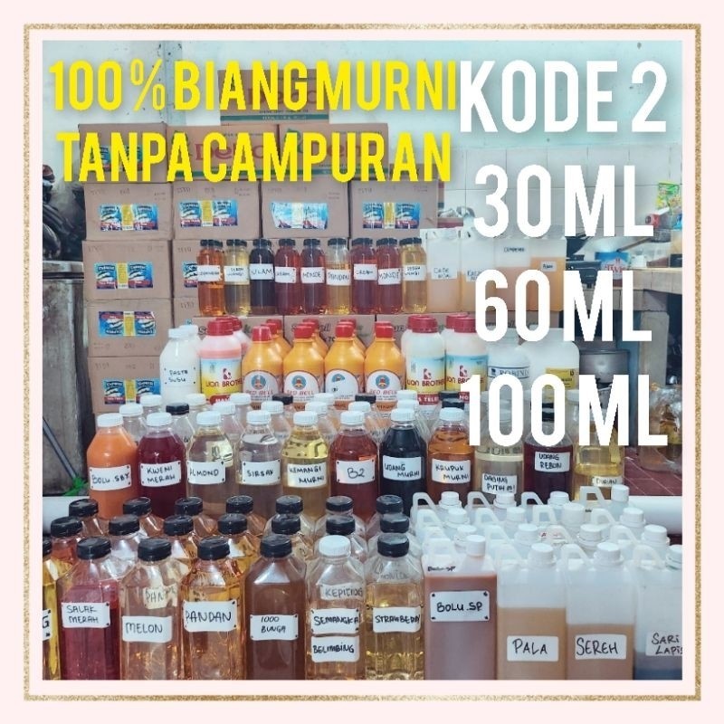 ESSEN BIANG AROMA BUNGA UNTUK ESSEN OPLOSAN KODE 2