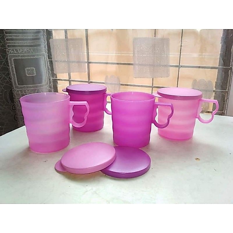 tupperware crescendo mug 350ml gelas