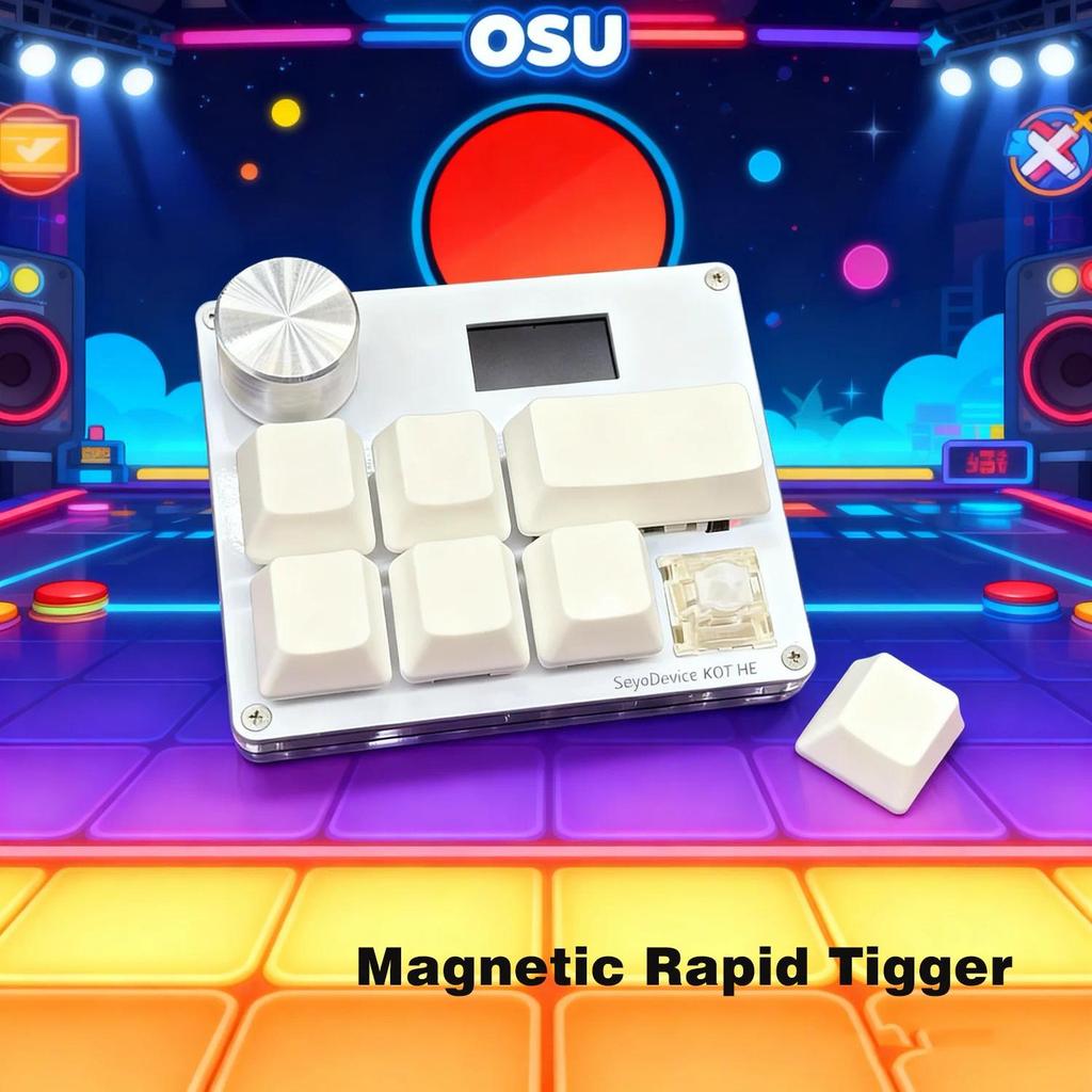 Magnetic Axis 8000HZ Audio Game Keyboard Osu Rapid Tiger Magnetic axis 8000HZ audio game keyboard os