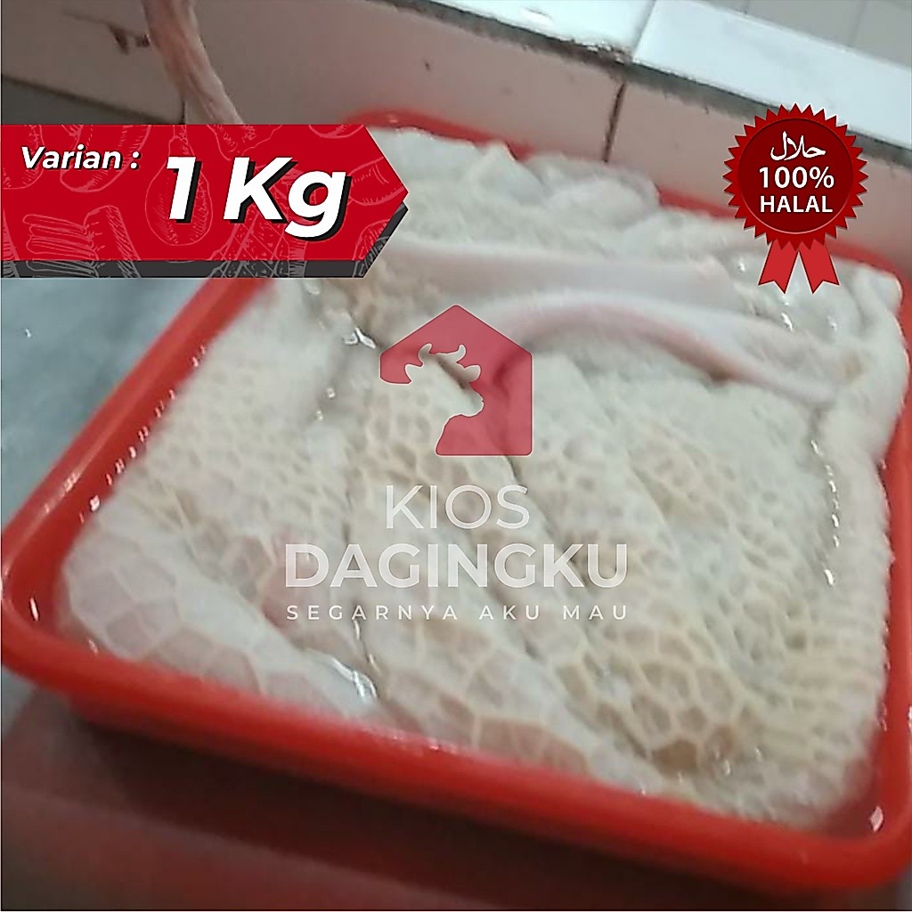 Babat Sapi Putih @1Kg