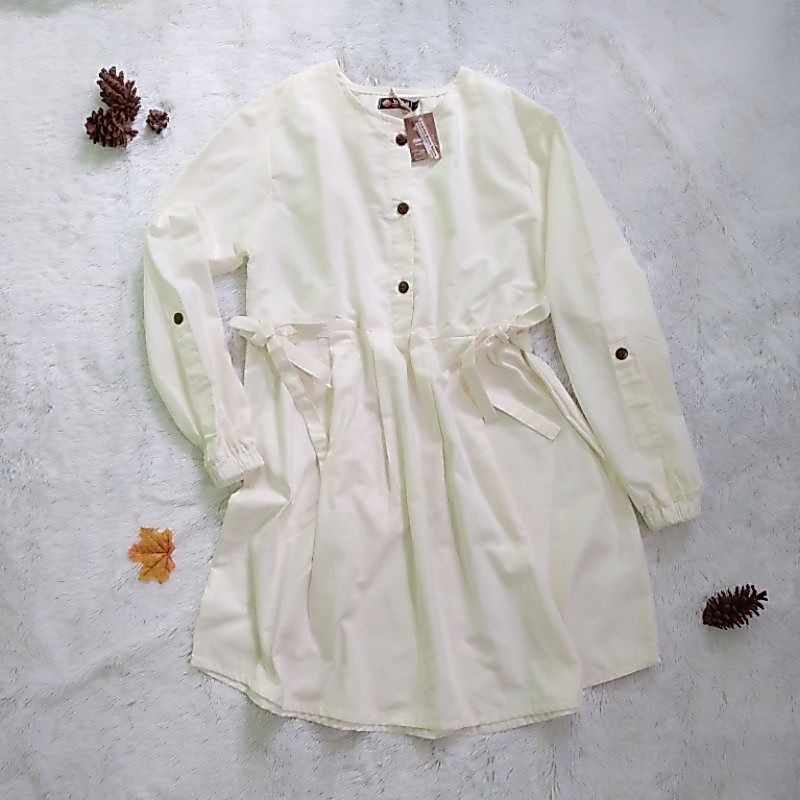 AFIKA Tunik Bunda - Tunik Coupel afika kids untuk bunda, Linen Rami Nyaman simpel elegan