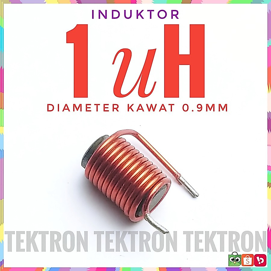 INDUKTOR 1uH RFC 1 uH d 0.9mm 6Amp
