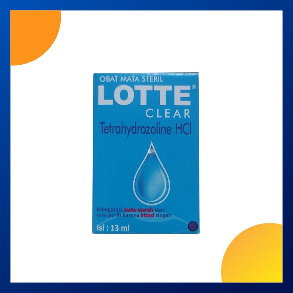 LOTTE CLEAR TETES MATA 1 BOTOL @ 13 ML