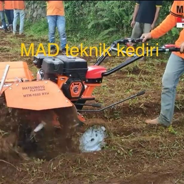 Traktor mini Cultivator Cakar Baja RTH serbaguna MATSUMOTO MTM-1680 RTH gulud tebu / bedengan / pari