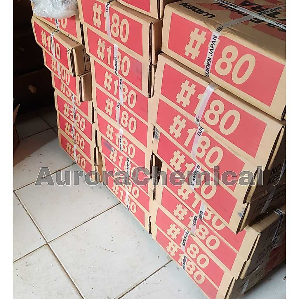 bubuk tosa emery 1kg / amplas bubuk tosa emery ujiden jepang berbagai grit 30 80 100 120 180 200 240