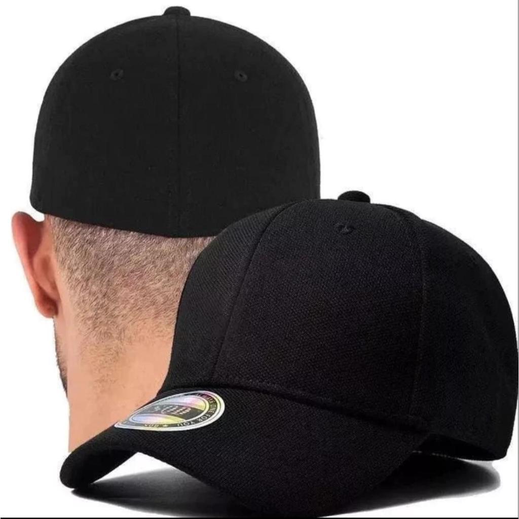 TOPI BASEBALL Topi Built Up Original Polos Pria Wanita Dewasa