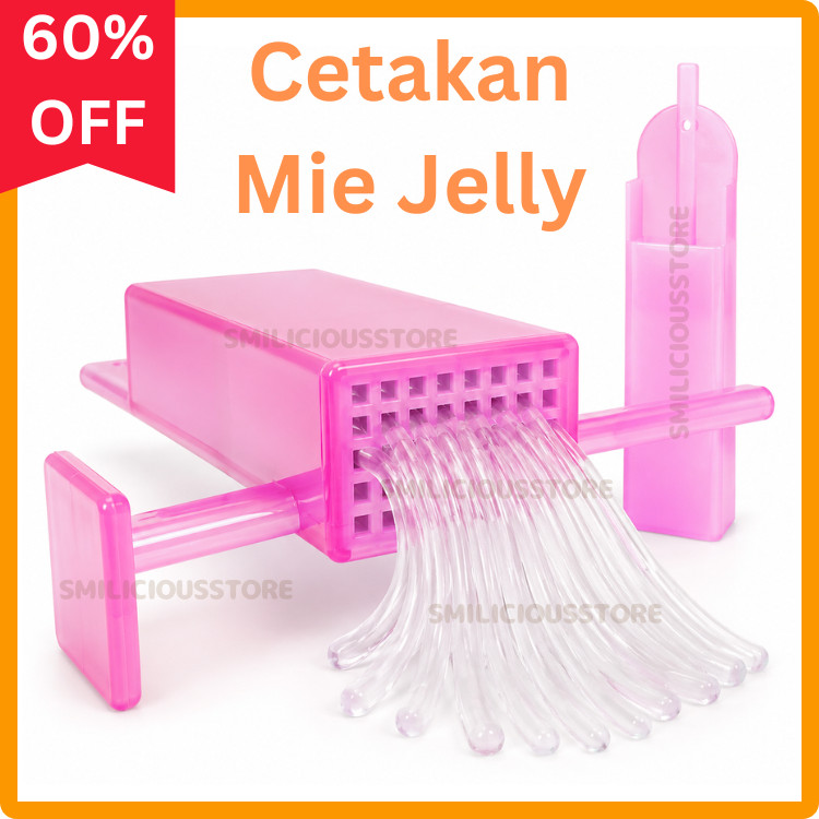 Cetakan Jelly Mie Noodle Jelly Mold Cetakan Pembuat Jelly Mie Agar Bentuk Mie Tokoroten