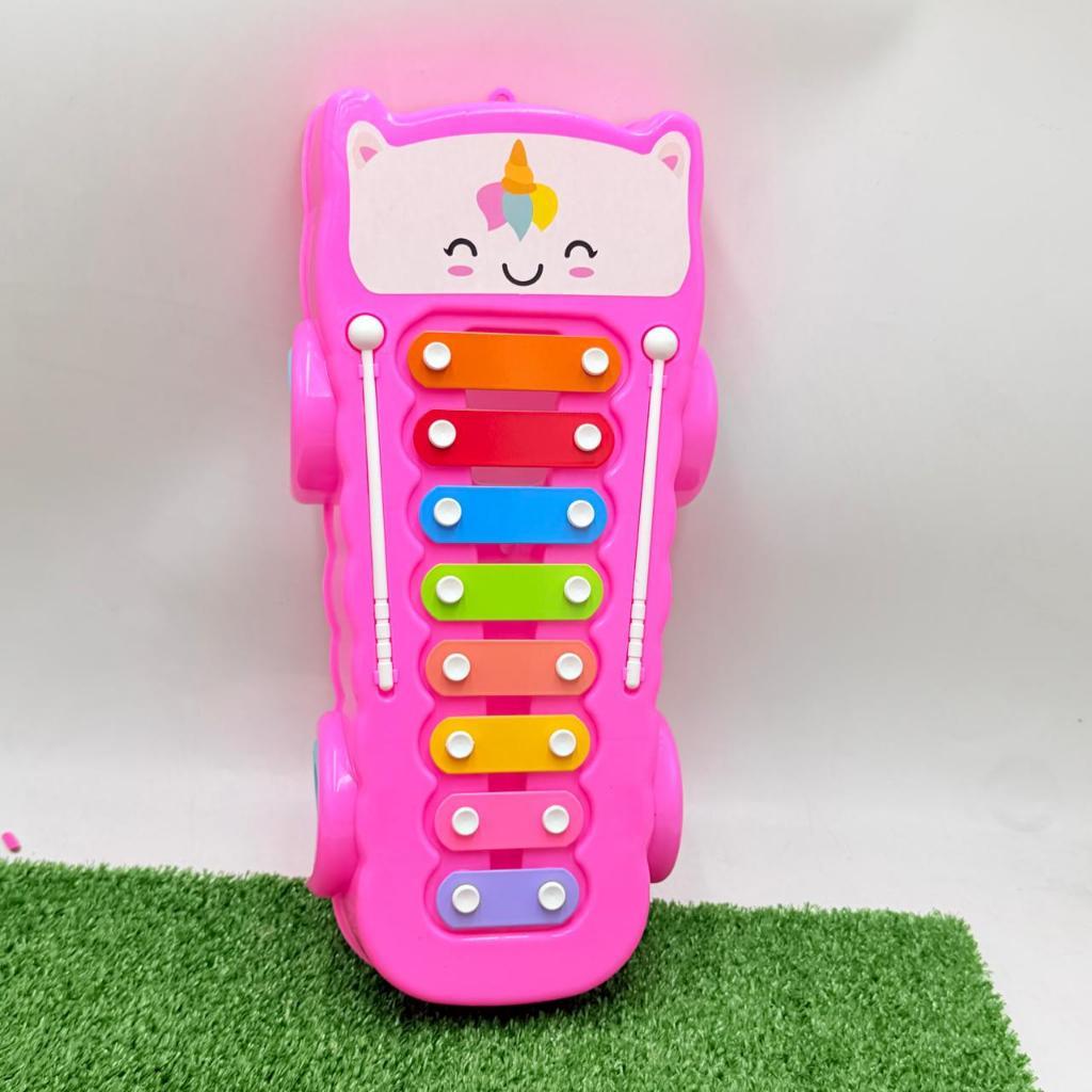 GENIUS KIDS-Mainan Edukasi Anak Xylophone Karakter