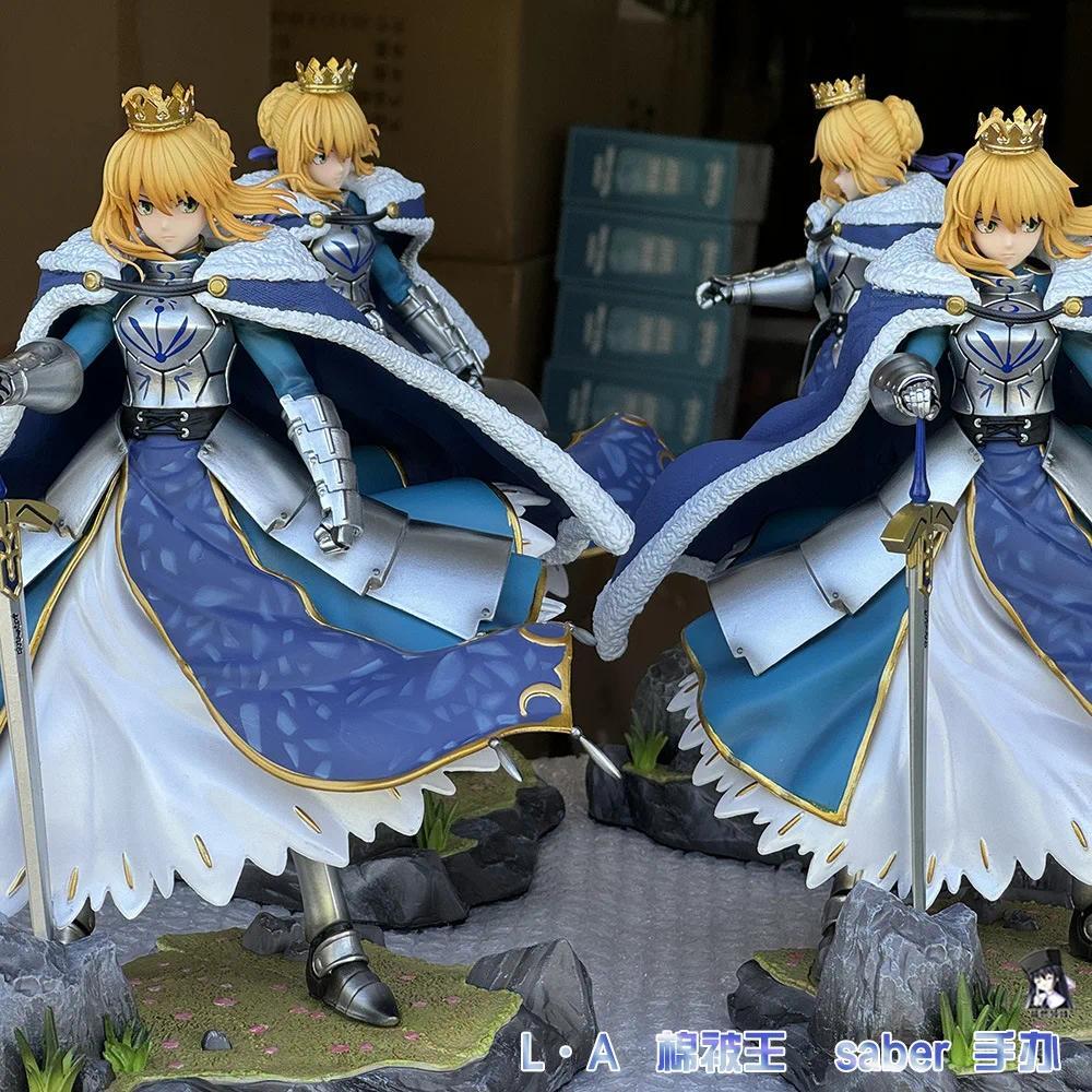 Artoria Pendragon Saber Figure, Fate Stay Night Blue Armor Standing Ver., Fgo Anime Action Figure Mo