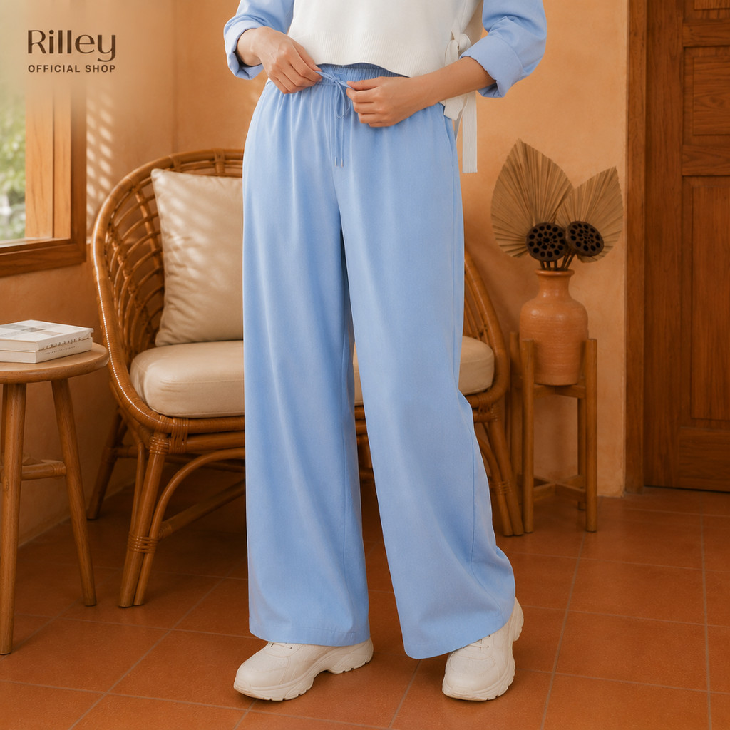RILLEY -  Celana Kulot Felicia | Celana Kulot Wanita Bahan TENCEL™ Lyocell