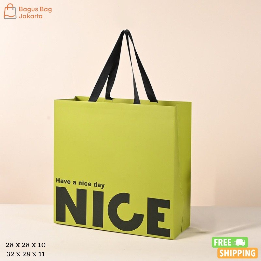 Paper Bag Premium Gift Bag Hampers Kado Bagus Bag Jakarta Tas Kertas Tebal Anti Air Souvenir Goodie 