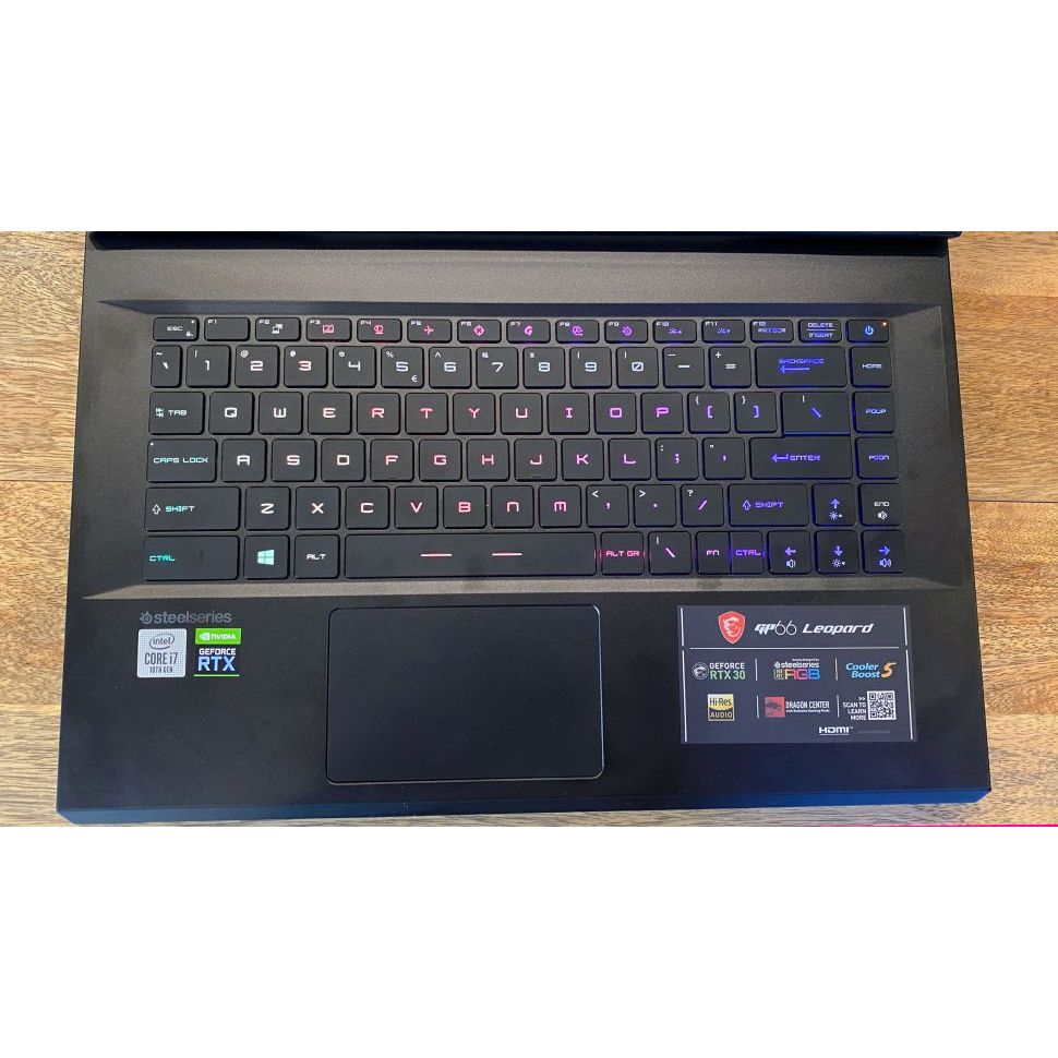 Laptop TPU Keyboard Cover  Skin for MSI Stealth GS66 2022, Vector GP66, Raider GE66,  MSI Prestige 1