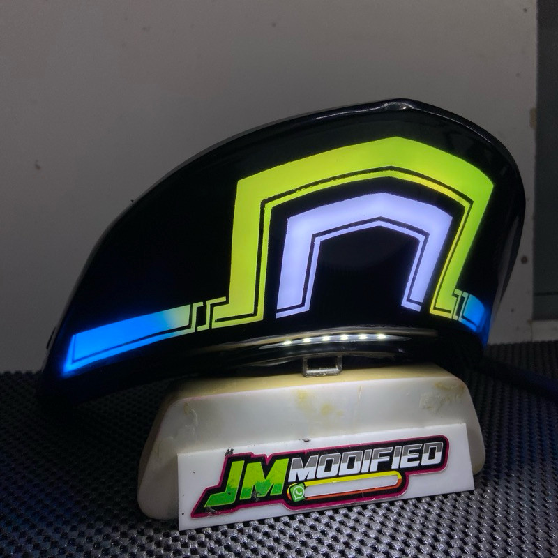 Stoplamp Lazy Vario 110 FI Mika Akrilik Custom