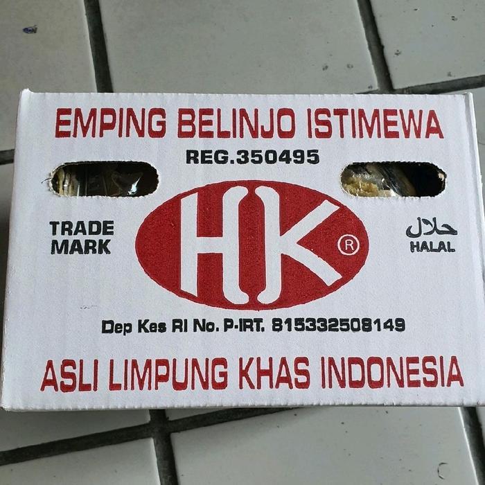 Emping Belinjo Super Limpung Renyah 1kg cap HK Tinggal Goreng