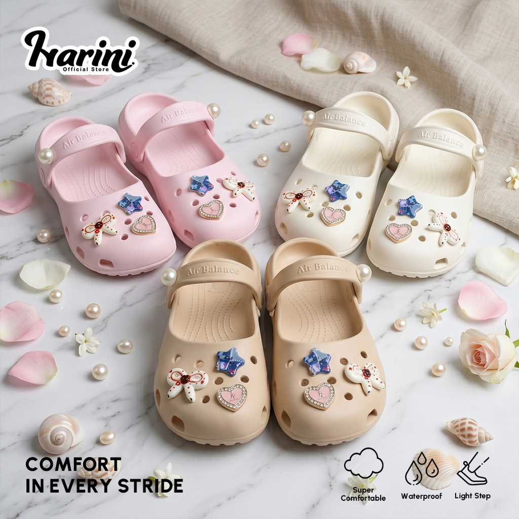 Sandal Clog Wanita Eva Anti Licin Casual Empuk Nyaman Di Pakai 861-LV05