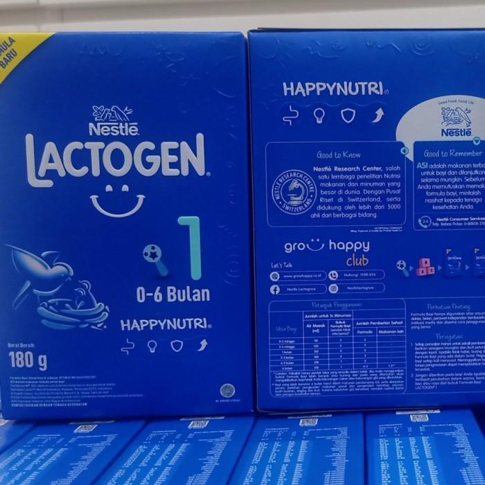 Susu Formula LACTOGEN 1 Bayi 0 - 6 Bulan Box  - 180 gram - 180 gram