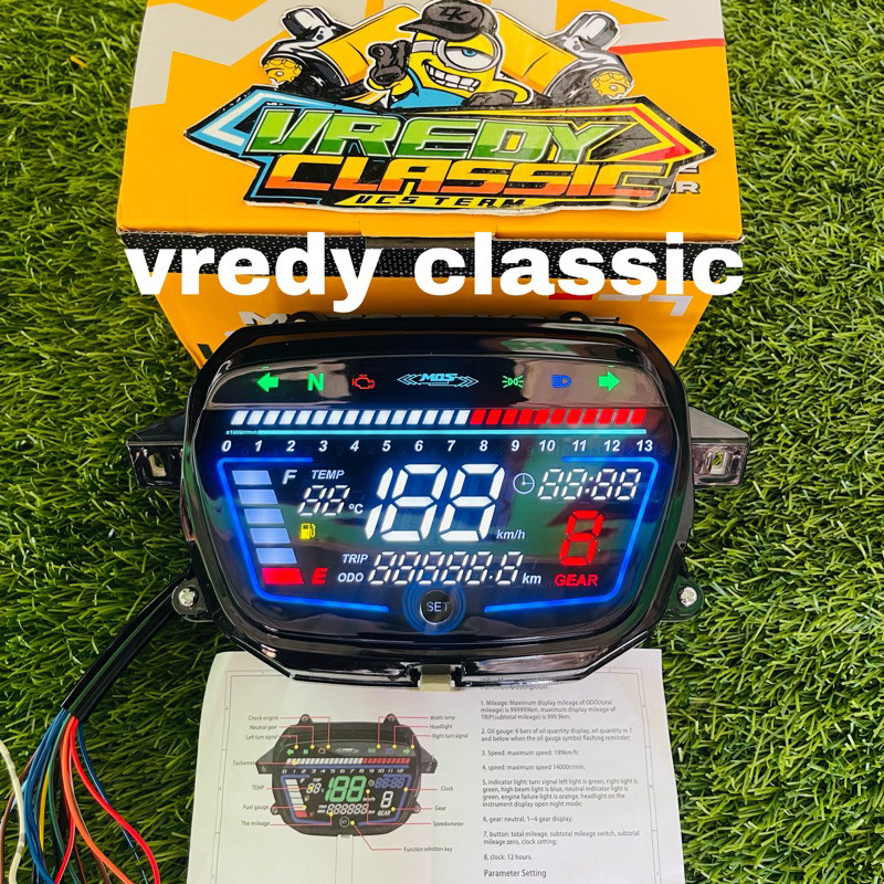 SPEEDOMETER sepedometer ASTREA GRAND DIGITAL  impor spedo grand legenda digital LED