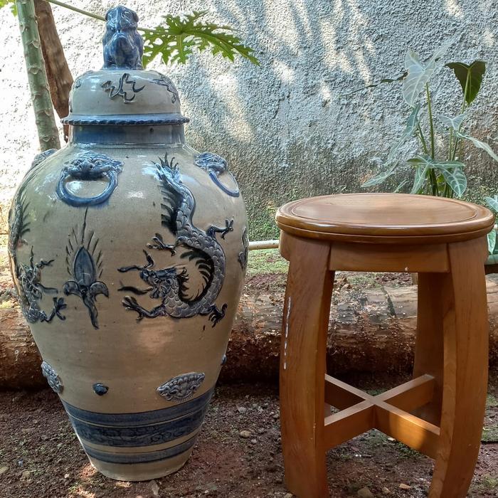 guci naga besar kuno antik jaman dulu banget